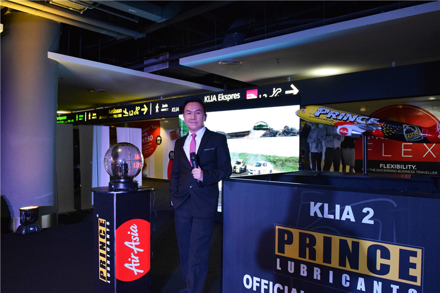 Air Asia & Prince Lubricants Aircraft Livery Official Press Launch